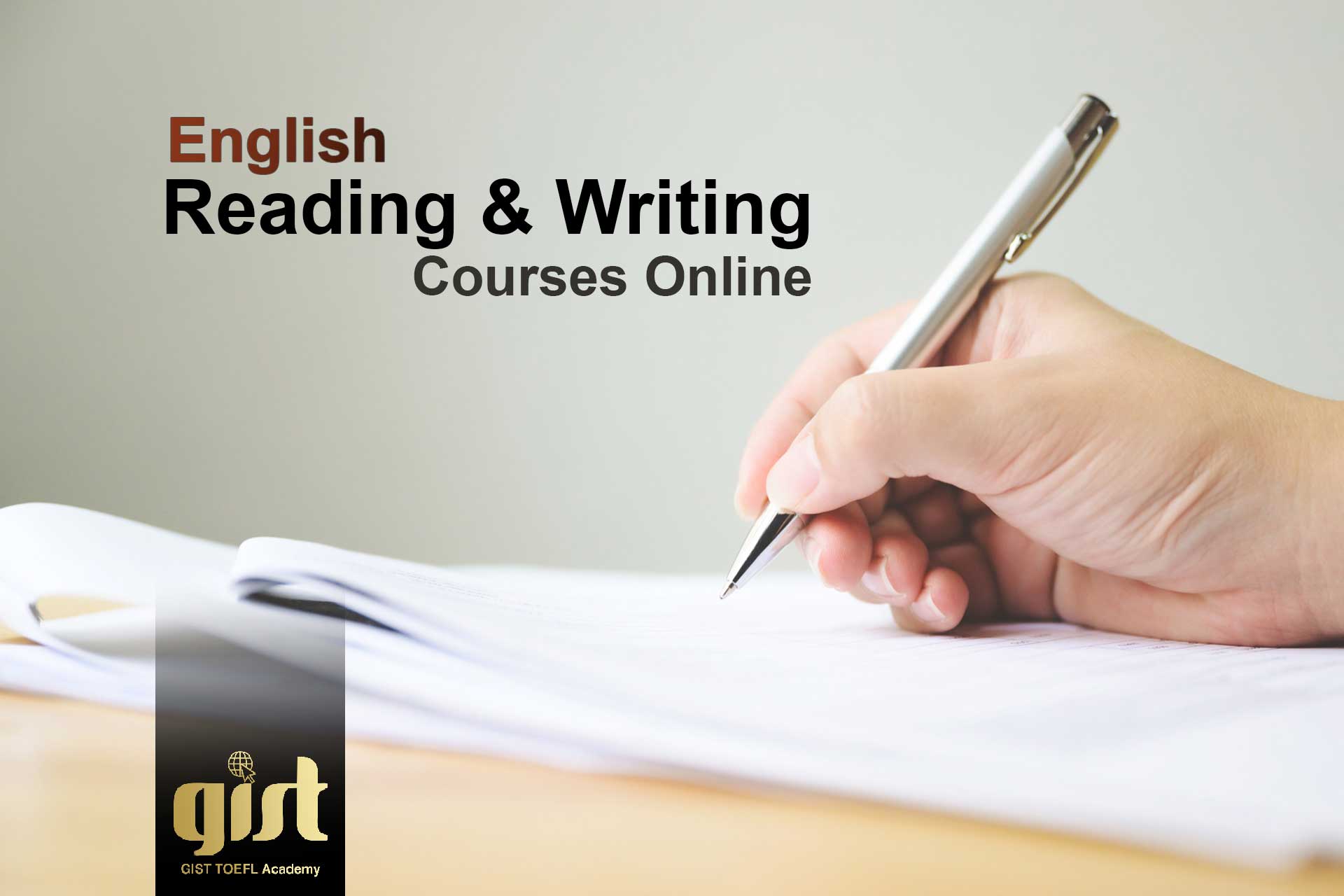 English Reading & Writing Courses Online